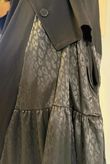 Oscar Rumi Smock Dress Leopard Black /9=